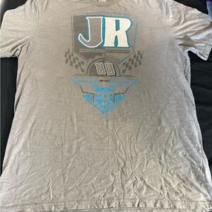 JR Gray Graphic T‑Shirt